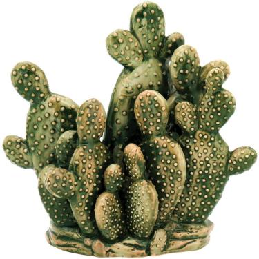 Imagem de Áridos Adorno 27X28X12Cm Cerâmica Verde Cactus