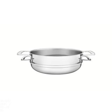 Imagem de Cozi-vapore Brava Tramontina Em Aço Inox Com Alça 20 Cm 2,2 L Tramontina