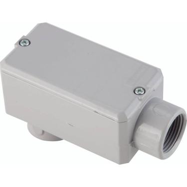 Imagem de Condulete Fixo 1.1/2" Tipo Lb Tramontina Com Rosca E Tampa Com Pintura Eletrostática A Pó Tramontina