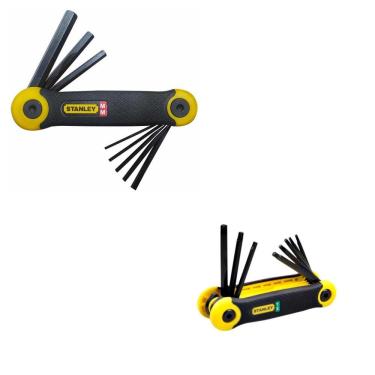 Imagem de Kit Jogo Chave Torx E Hexagonal Canivete Stanley 69264 69266