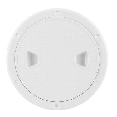Imagem de Tampa de escova de placa de deck de 6in de 6 polegas, tampa de inspeção de deck, acessório de barcos de placa de deck para substituir tampas de escotilhas antigas ou nificas