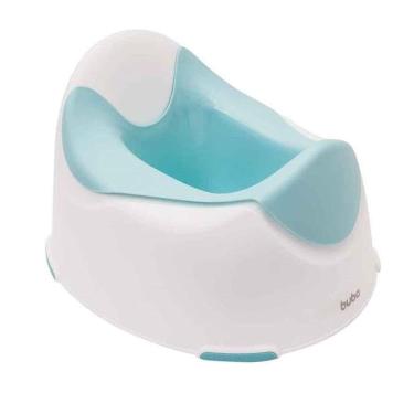 Imagem de Troninho Penico Infantil Branco Azul Buba