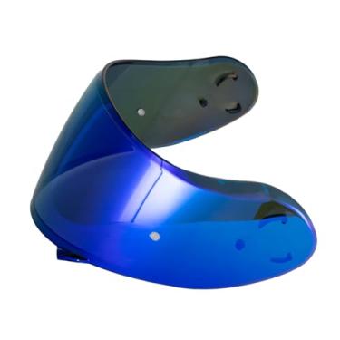 Imagem de Visor de Capacete Substituição para Shoei CNS-3 Neotec ⅱ Série Full Face Helmet Motocicleta Capacete Acessórios para Motocicletas Lens de Lente (Azul)