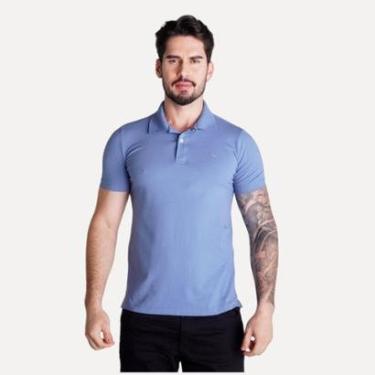 Imagem de Camisa Polo Acostamento Indigo Masculina-Masculino