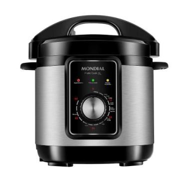 Imagem de Panela Pressão Elétrica Mondial Pratic Cook 3L Premium 127V, 110V