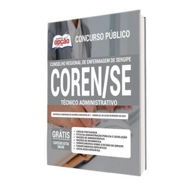 Imagem de Apostila Coren Se - Técnico Administrativo - Apostilas Opção