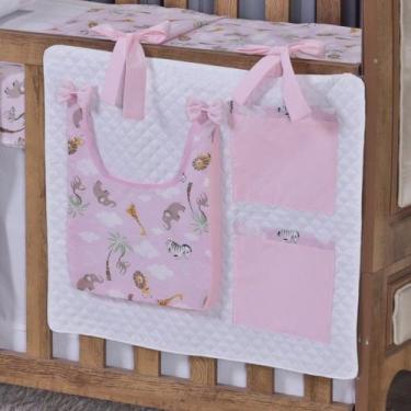 Imagem de Porta Treco e Fralda Organizador Quarto de Bebê Menino Menina 1 Peça C