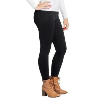 Imagem de Calça térmica feminina frio intenso Flanelado  - Extremedark , Preto, 