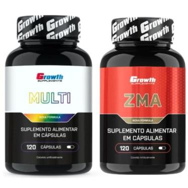 Imagem de Multivitaminico 120 Caps + Zma 120 Caps Growth Supplements