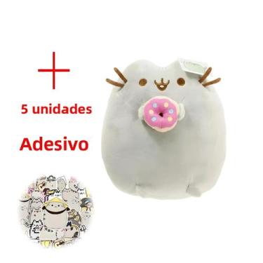 Imagem de 15cm Kawaii Anime Pizza Cat Brinquedo De Pelúcia Batata Chips Sushi An