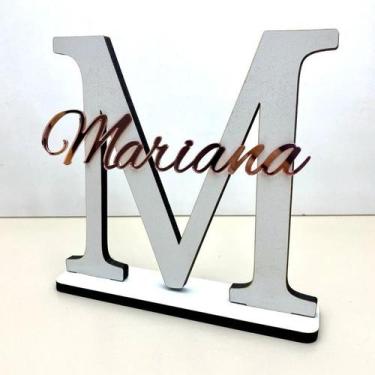 Imagem de Letras de Mesa em mdf 15cm de Altura - Decoração - NoBrand