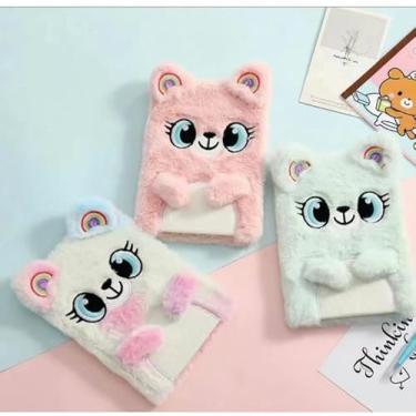 Imagem de Caderneta de Anotacoes Pelúcia Urso, formato 15x21 c/ 70fls, VMP 0.203.101.281