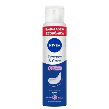 Imagem de Desodorante Antitranspirante Aerossol Nivea Protect & Care 200ml