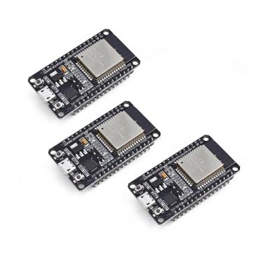 Imagem de Teyleten Robot ESP-WROOM-32 ESP32S ESP32 Placa de desenvolvimento 2,4GHz dual-core WiFi + Bluetooth 2 funções microcontrolador para Arduino (ESP32 30P, 3PCS)