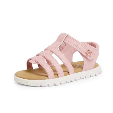 Imagem de QIY Sandálias Infantis Tamanho 8 Sapatos Sociais De Verão Bayby Kids Girls Rosa Para Rasteirinhas