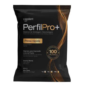 Imagem de Alginato PerfilPro+ Presa Rápida Tipo I 454g Vigodent