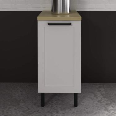 Imagem de Armário de Cozinha Balcão 40cm S/Tampo 1 Porta 100% MDF Phoenix Móvel 