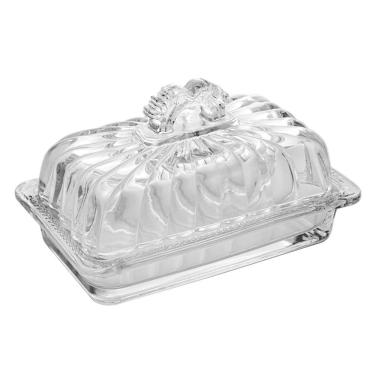 Imagem de Manteigueira De Cristal Ecológico Lyor Imperial Transparente