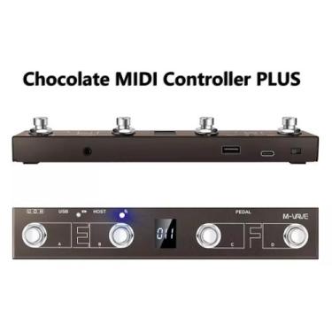 Imagem de Chocolate Plus M-vave Pedal Controlador Midi Sem Fio Bt
