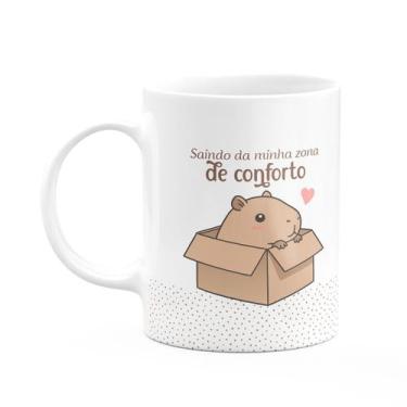 Imagem de Caneca Divertida Capivaras - Saindo da zona de conforto - JPS INFO