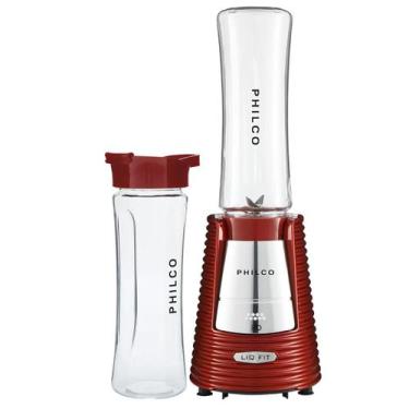 Imagem de Liquidificador Fit Retrô Philco Blender Vermelho 300w 110v
