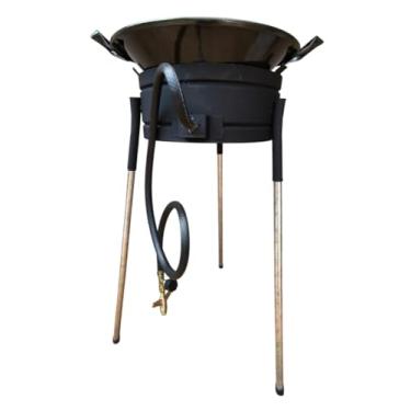 Imagem de Fogão Tripe Super Chamas Pasteleiro Desmontável C/Tacho