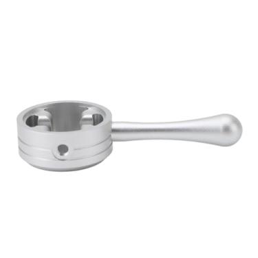 Imagem de Máquina de café Substituição da alavanca de vapor 304 Aço inoxidável Acessório de conversão da alavanca de alavanca de vapor para expresso para expresso BARISTA Uso (Prata)