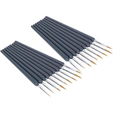 Imagem de Domary Aquarela Gancho Linha Caneta Lobo Escova De Cabelo Guache Art Pintura A Óleo Pintura Set 2 Conjuntos