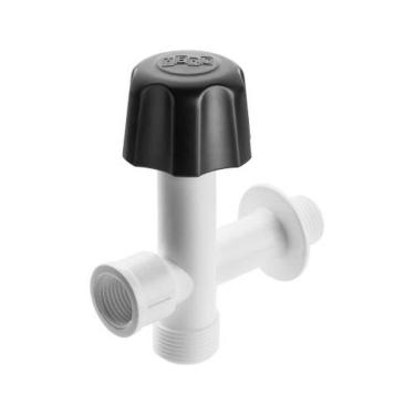Imagem de Registro Para Lavadora Branco 1985 - Herc - Sku 3393