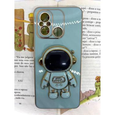 Imagem de Capa de celular compatível com Redmi 12C e Poco C55 Astronauta - oiloj