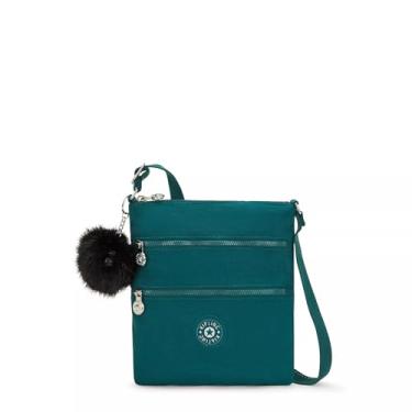 Imagem de Kipling Mini bolsa tiracolo Keiko, Verde gracioso, 8.25''L x 9''H x 0.75''D