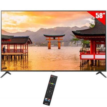 Imagem de Smart TV 58" Aiwa AW58B4K 4K Ultra HD HDMI / USB com Conversor Digital