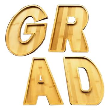 Imagem de Conjunto de 4 bandejas de madeira, travessa grande e sólida, tábua de servir de charcutaria de 38 cm x 29 cm para decoração de mesa de festa, bandejas de servir e travessas para festa de casamento