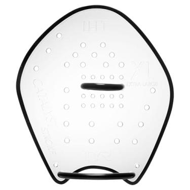 Imagem de TYR Pás de natação Catalyst Stroke - Pás de natação para adultos para treinamento - Barbatanas de mão duráveis e flexíveis para aumentar a força, resistência e melhorar a técnica
