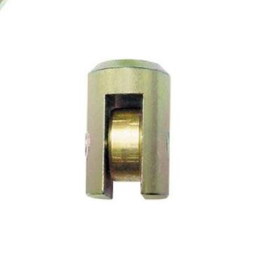 Imagem de Rodizio Para Janela Bala 6Mm Com Rolamento Latao - Uniao Mundial