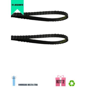 Imagem de Kit 2x Correias Batedeira Orbitale Britania 500W - DELTA