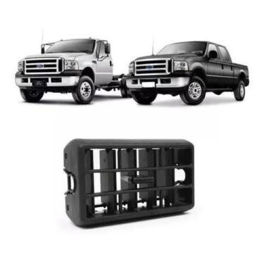 Imagem de Difusor 1 Ar Painel F250 F350 F4000 1998 99 00 A 2011 Preto - 5259374