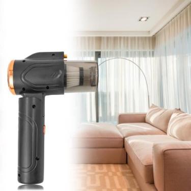 Imagem de Mini Aspirador De Pó Portátil Usb Recarregável Sofá Preto - Shop Mix