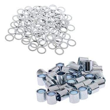 Imagem de T TOOYFUL 140 espaçadores e arruelas para skates e pranchas longas, rodas de eixo de caminhão, anéis