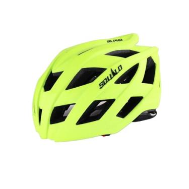 Imagem de SQUALO Capacete de bicicleta Alpha para homens e mulheres, capacetes de bicicleta com mostrador de ajuste, capacete de ciclismo unissex para motociclista Urban Commuter Mountain Road (grande (58 a 62