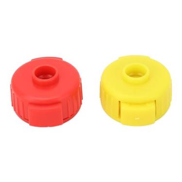 Imagem de Cymbal Rick Release porca 2 PCS Push in Design Set Quick Set Acessórios de tambor de tampa de prato para bateristas plásticos leves leves (WC87)