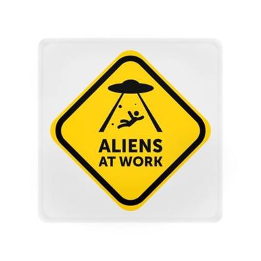 Imagem de Mini Luminária Box Aliens At Work Usb