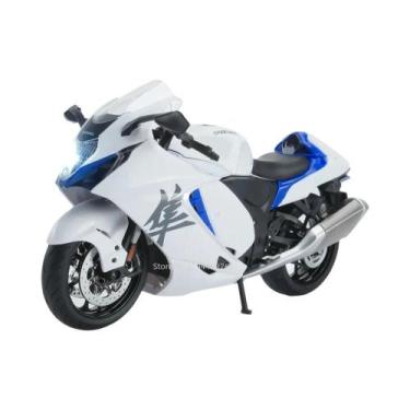 Imagem de Modelo De Motocicleta SUZUKI HAYABUSA Em Escala 1:9 Para Meninos, Corp