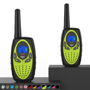 Imagem de Rádio bidirecional Walkie Talkies Topsung M880 FRS para adultos/crianç