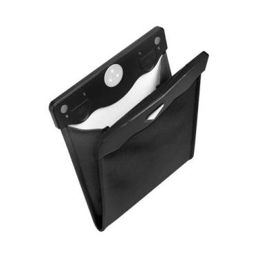 Imagem de Saco De Lixo Magnético Para Banco Traseiro De Carro Em Couro LED, Dobr