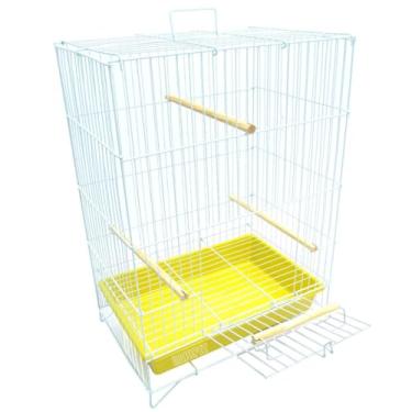 Imagem de Gaiola DobráVel Para Papagaios(Amarelo)