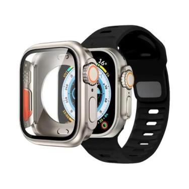 Imagem de Pulseira De Silicone Para Apple Watch De 40mm-46mm Para Série 8 7 6 5 