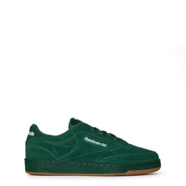 Imagem de Reebok Unisexo Club C 85 Ténis, drkgrn ftwwht rbkle3, 34 EU