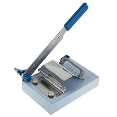 Imagem de Cortador de queijo com tábua, mostrador de espessura ajustável de 0,3 a 30 mm, fatiador de queijo para bloco de queijo, ergonômico, cortador de queijo, multiuso para cortar salsicha, presunto