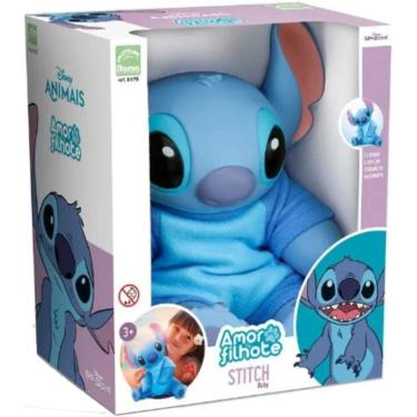 Imagem de Boneco Stitch Disney Vinil 33cm -  Roma